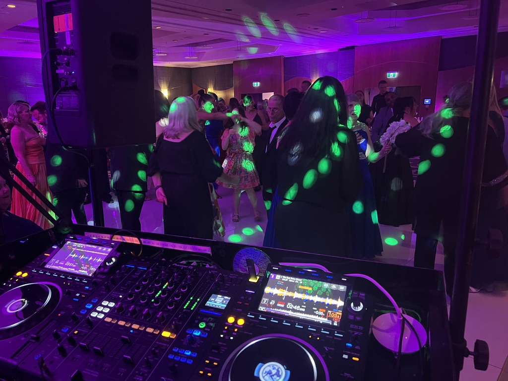 Guests dancing at The Disability Trust’s 50th anniversary event
