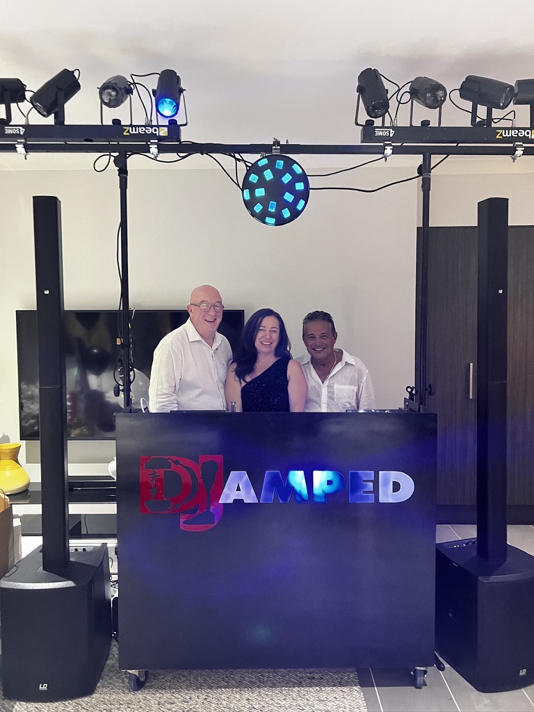AMPT Australia with two guests at an at-home celebration