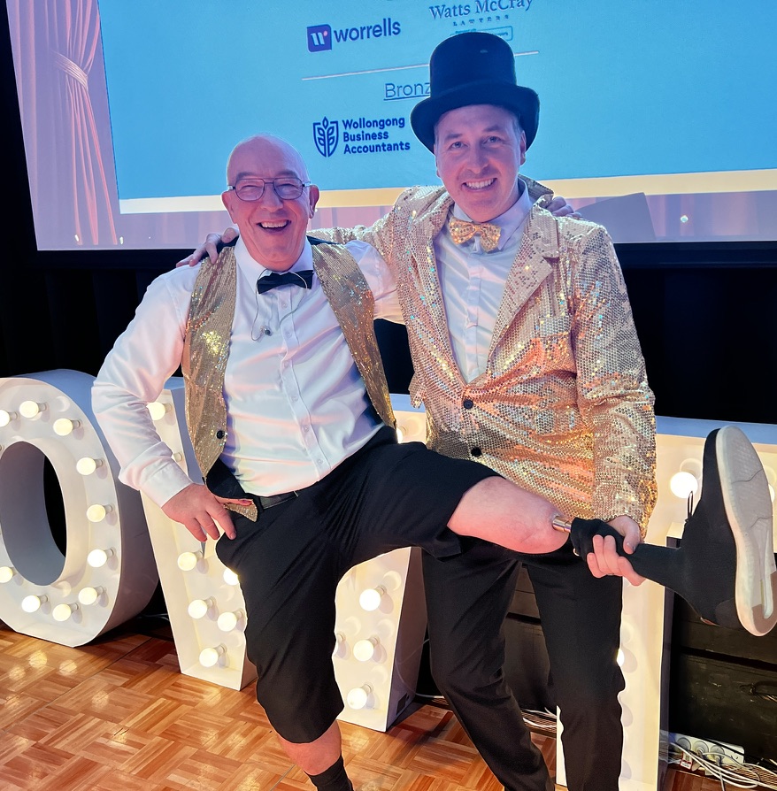 AMPT Australia with MC Ryan Cram at the Showtime fundraiser